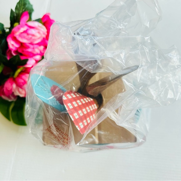 The Pioneer Woman Silicone & Wood Cooking Utensils& Crock Set Wishful Winter NEW - Picture 10 of 13